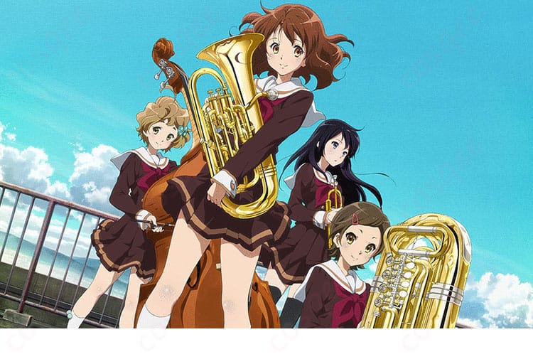 ユーフォの黄前久美子のコスプレ衣装のキャラクター画像。吹奏楽部の制服を忠実に再現。コスプレファン必見!