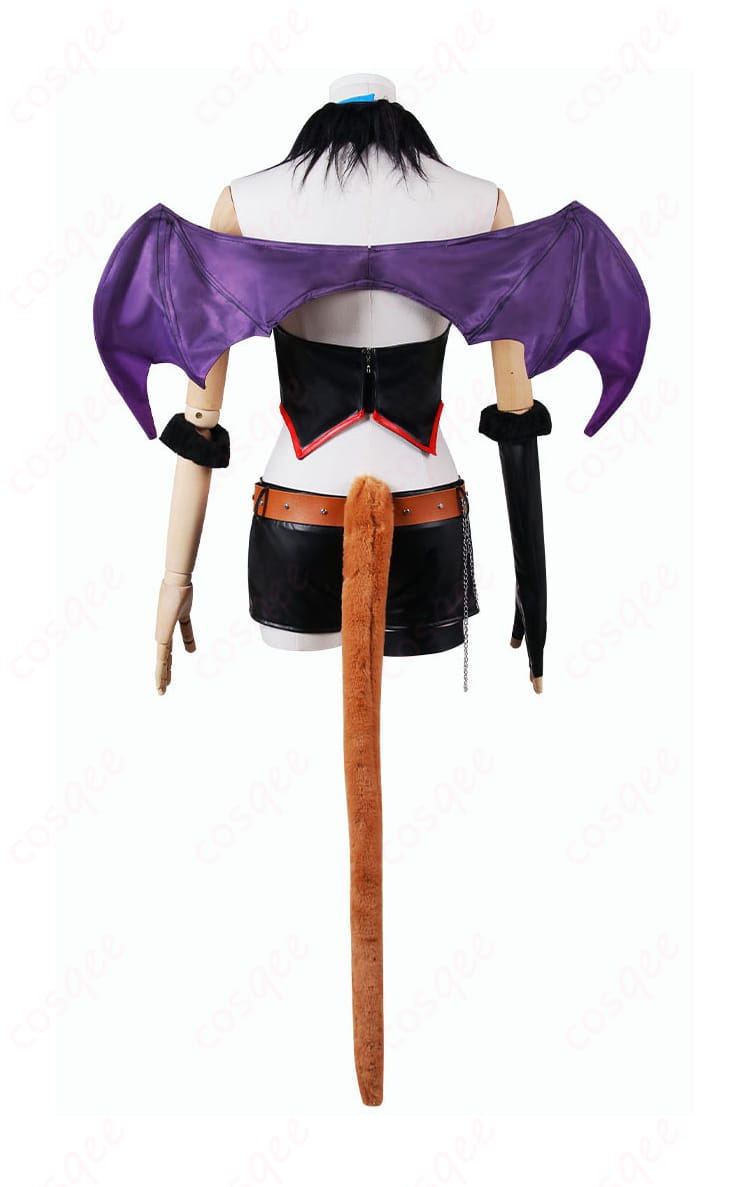 ウマ娘 メジロパーマー 月下の悪魔ちゃん♪ コスプレ衣装 背面画像