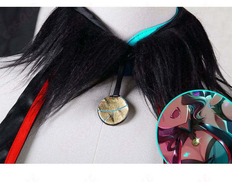 メジロパーマー コスプレ衣装 かわいいリボン装飾の詳細