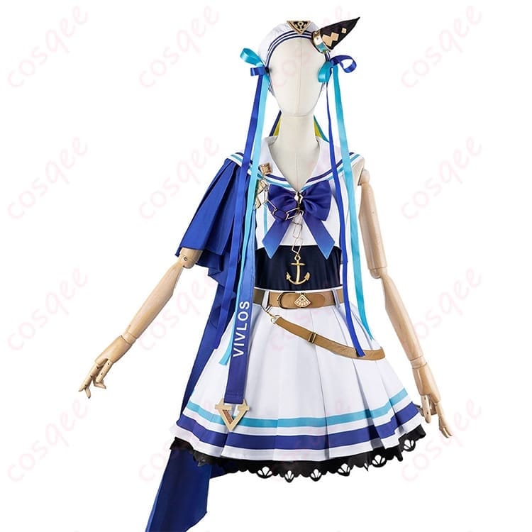 ウマ娘 ヴィブロス 勝負服コスプレ 高発色で写真映え 動きやすく長時間も快適 - 1枚目の画像