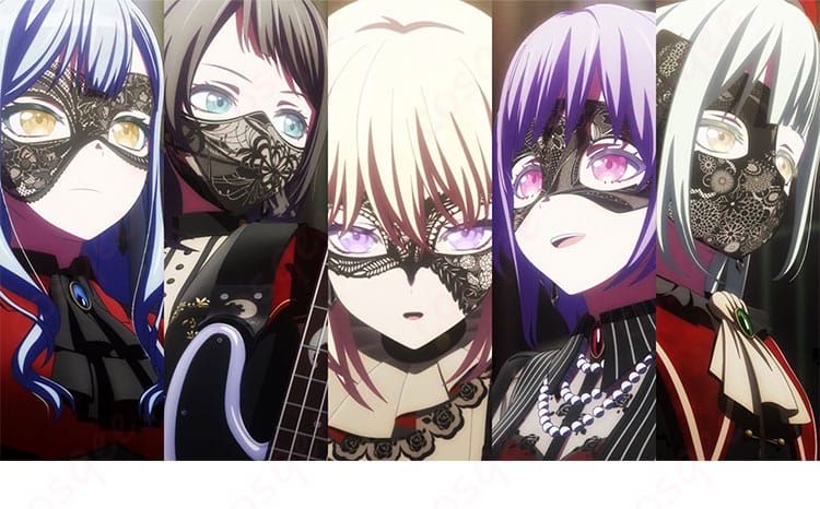 商品キャラクター八幡海鈴(Ave Mujica ティモリス)のコスプレ衣装イメージ