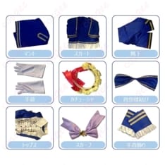 プリパラ 真中らぁら コスプレ衣装 ポップでカラフルに決まる映えステージコーデ - 4枚目の画像（サムネイル）