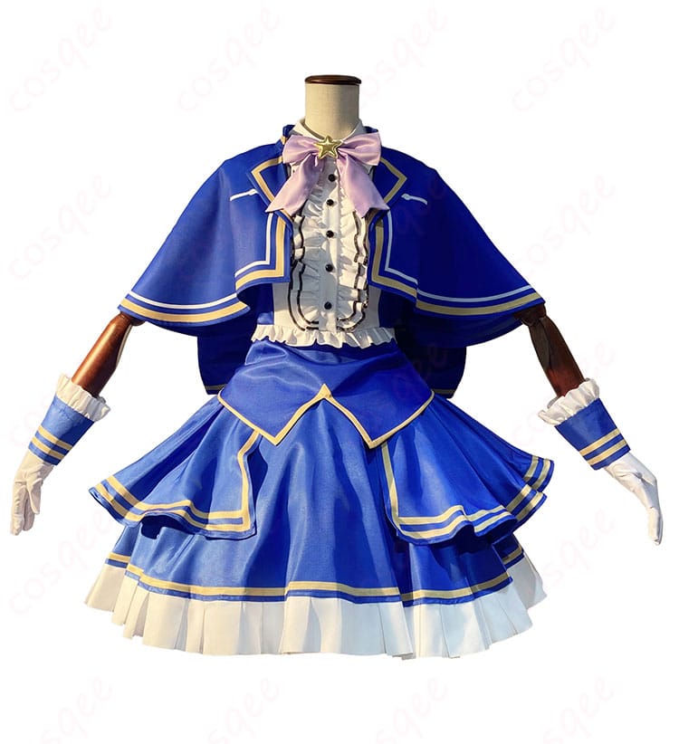 プリパラ 真中らぁら コスプレ衣装 正面画像 キャラクターに忠実なデザインで、プリパラファン必見!