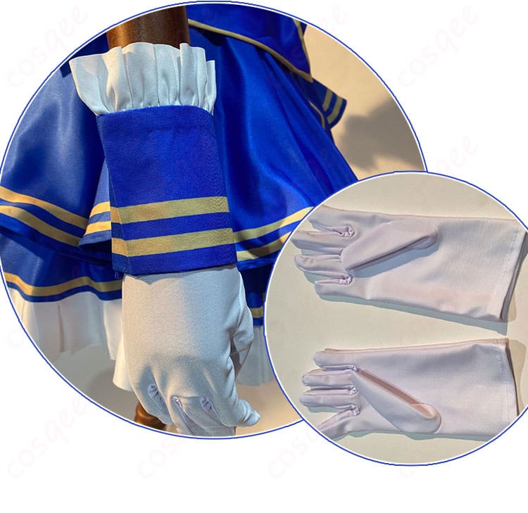 プリパラ 真中らぁら コスプレ衣装 手袋アクセサリー細部画像 クラシックなデザインで、コスプレの完成度アップ!