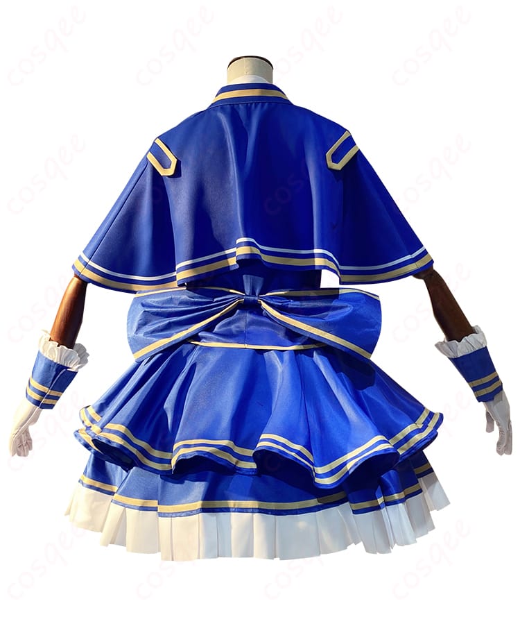 プリパラ 真中らぁら コスプレ衣装 背面画像 バックデザインもリアルに再現、完璧なコスプレ衣装!