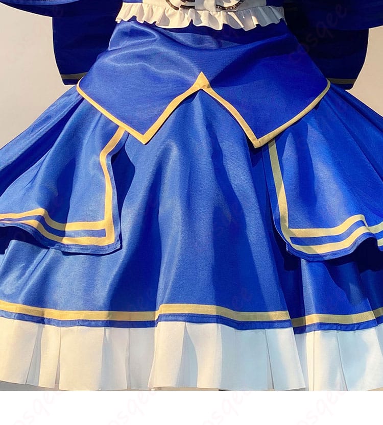 プリパラ 真中らぁら コスプレ衣装 腰部装飾細部画像 美しいアクセント、衣装全体のバランスを引き立てます。