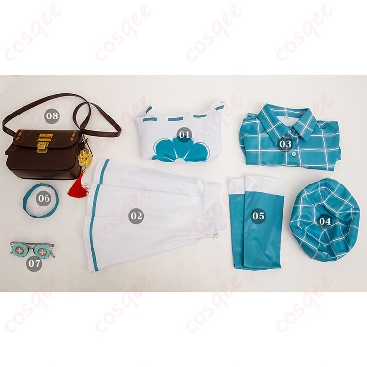 第五人格のアニー・レスターをローソンコラボ風に再現 小物まで揃う高見えコスプレ衣装 - 6枚目の画像