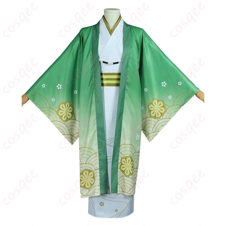 文豪ストレイドッグス 中島敦 初詣スカウトの正月コーデ｜和装ミックスで華やかに映える一着 - 1枚目の画像