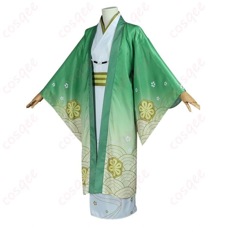 文豪ストレイドッグス 中島敦 初詣スカウトの正月コーデ｜和装ミックスで華やかに映える一着 - 2枚目の画像