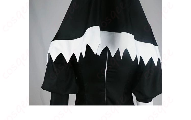 魔法少女にあこがれて シスタギガント コスプレ衣装 头巾背面装饰细节图。精美的头巾背部设计,为角色造型增添亮点。