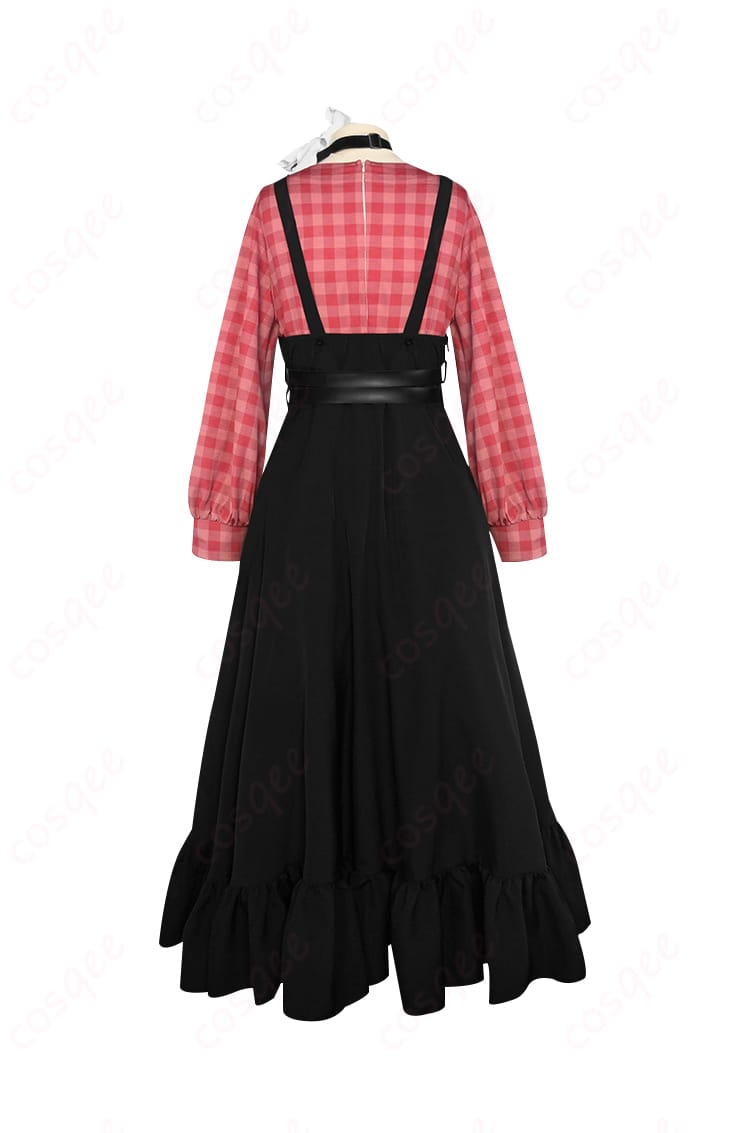 朝比奈まふゆ コスプレ衣装 背面ビュー。背面のディテールと美しいシルエットをお楽しみください。