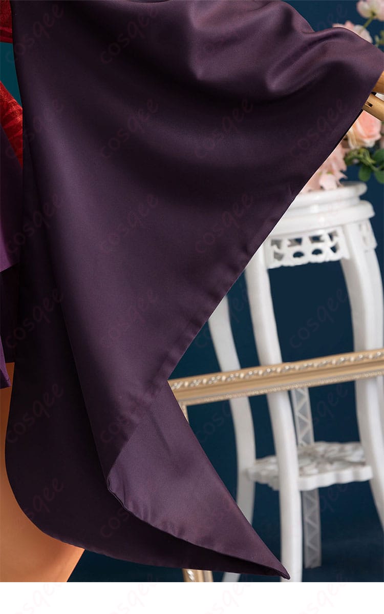 ムラサメ コスプレ衣装の衣袖装飾の詳細。しっかりとした作りと美しいデザインが特徴です。