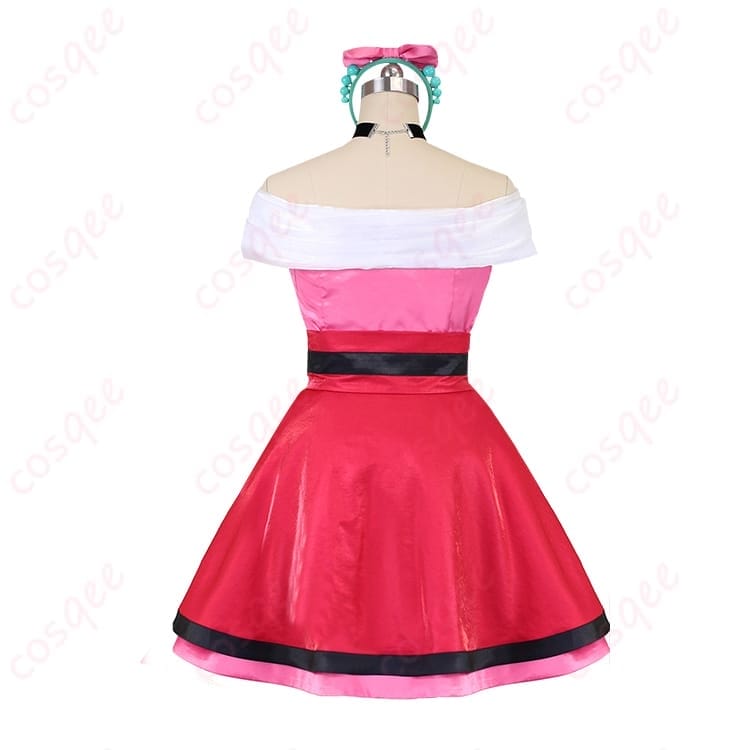 ポケットモンスターのセレナを華やかに再現するステージ服コスプレ 衣装一式で写真映え - 2枚目の画像