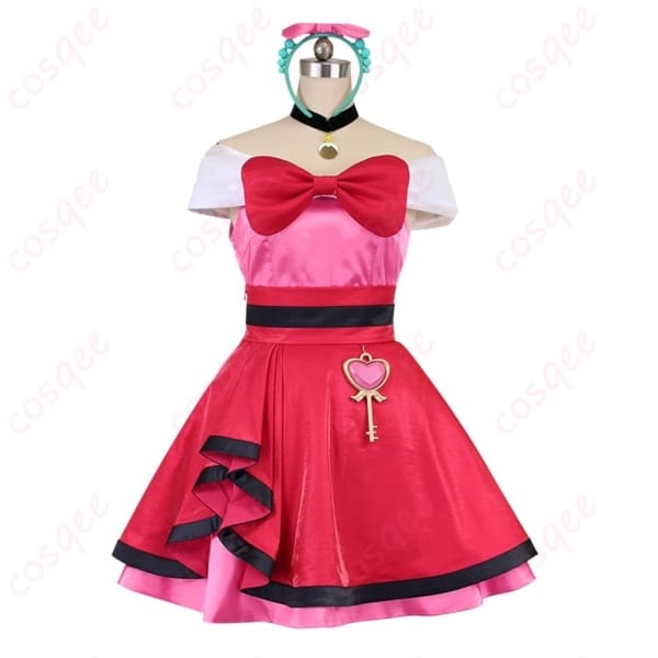 ポケットモンスターのセレナを華やかに再現するステージ服コスプレ 衣装一式で写真映え