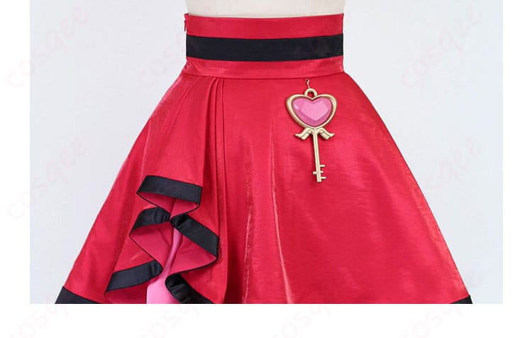 セレナ コスプレ衣装 スカート装飾ディテール