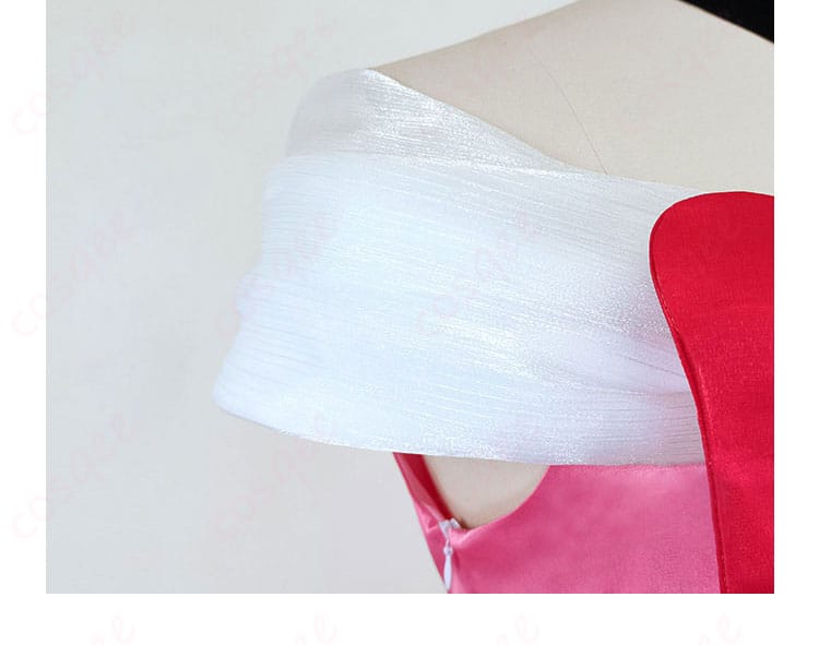 セレナ コスプレ衣装 肩袖装飾ディテール