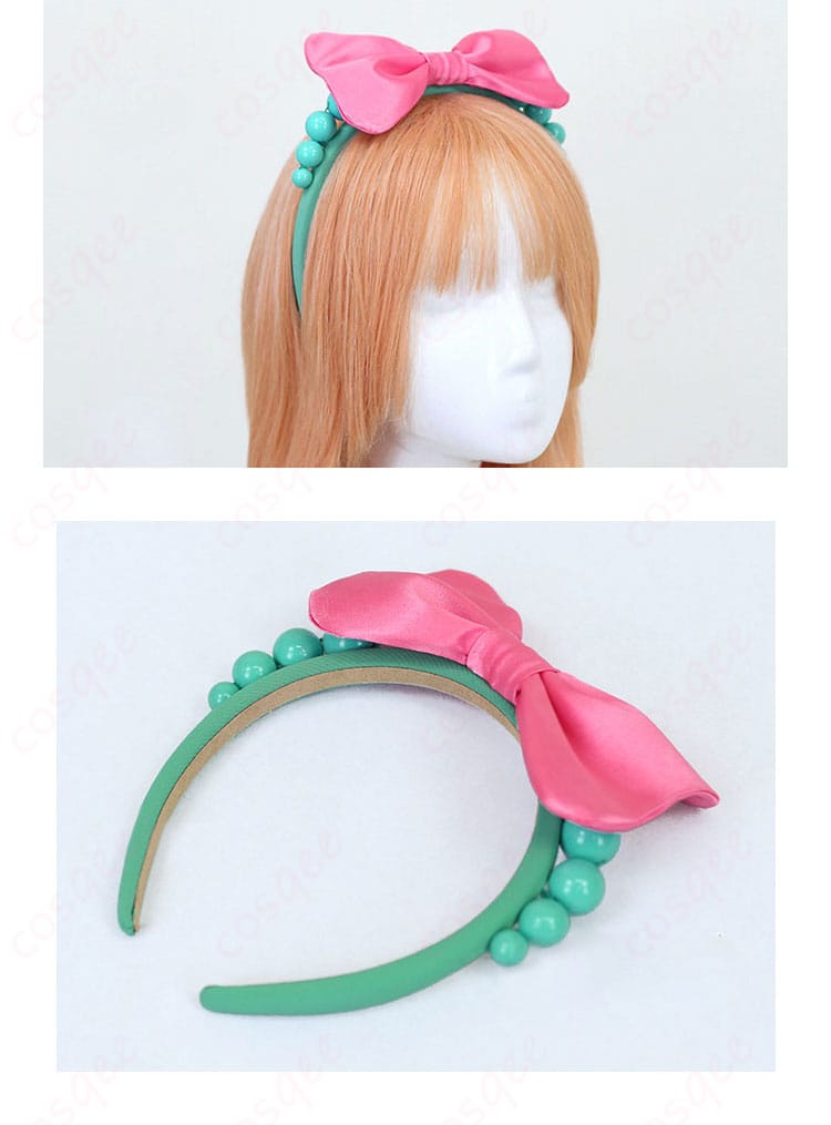 セレナ コスプレ衣装 髪飾り&カチューシャディテール