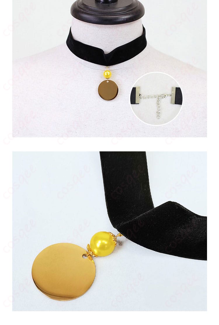 セレナ コスプレ衣装 ネックレス&装飾ディテール