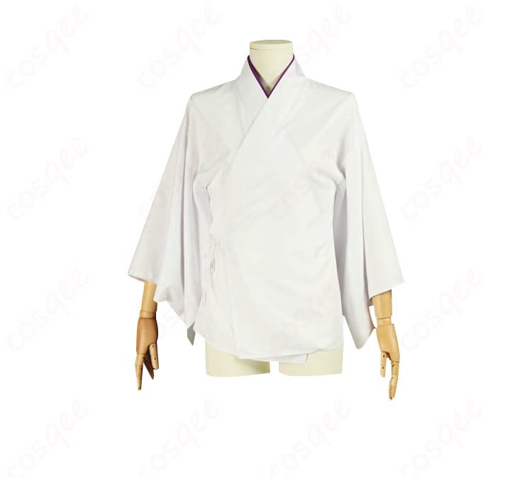 「文豪ストレイドッグス 中島敦 コスプレ衣装 白色内搭」内搭の正面デザイン。