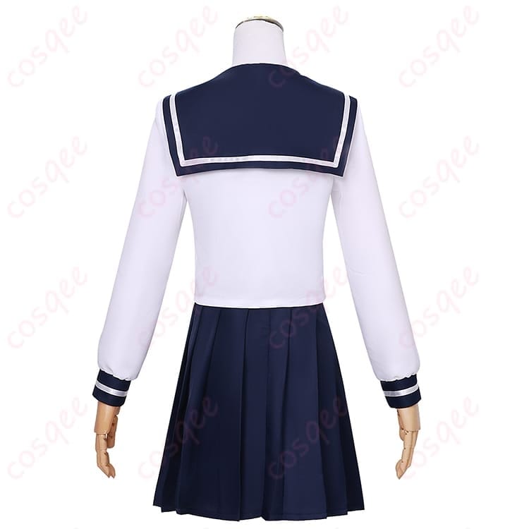 夜桜さんちの大作戦 夜桜六美 セーラー制服 コスプレ衣装 清楚に整う端正シルエット - 2枚目の画像