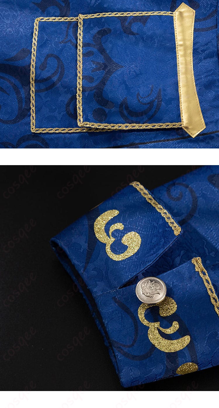 「第五人格 隠者(アルヴァ・ロレンツ)コスプレ衣装 衣袋・衣袖装飾の詳細、リアルな仕上げ