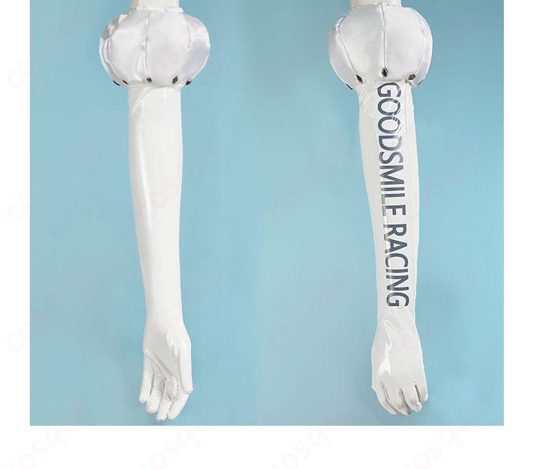 初音ミク レーシングミク 2024Ver. コスプレ衣装 手套装饰细节