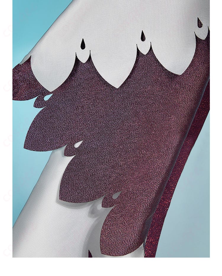 初音ミク レーシングミク 2024Ver. コスプレ衣装 衣摆装饰細节