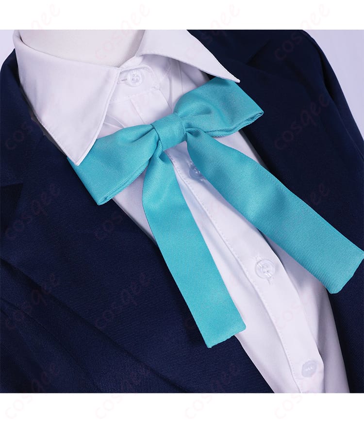 リボンと衣領の装飾部分。スターレイル花火コスプレ衣装の特徴的なアクセサリーと装飾を強調しています。