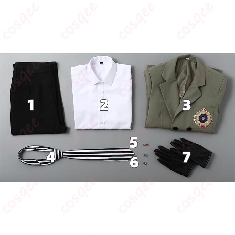 ペルソナ5 明智吾郎 制服コスプレ｜知的で端正、写真に強い上品セット - 7枚目の画像