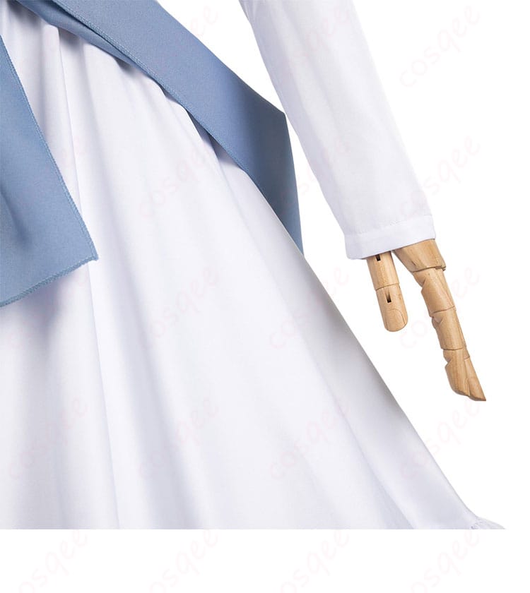 ベルゼルグ・スタイリッシュ・ソード・アイリスコスプレ衣装の衣袖装飾。細部まで完璧に再現されています。