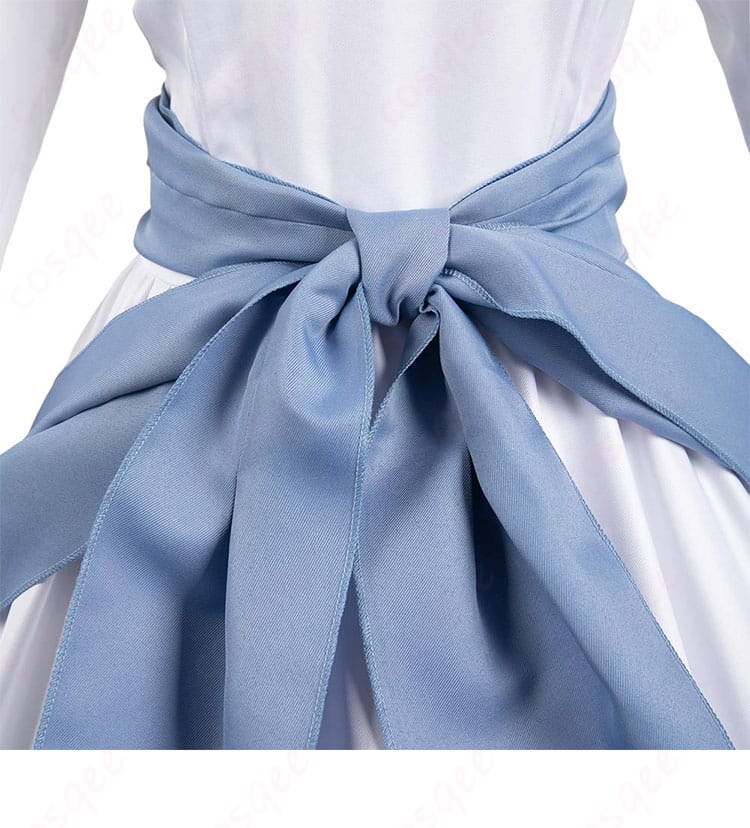 コスプレ衣装の背面装飾。キャラクターの特徴を表現した装飾が美しい。