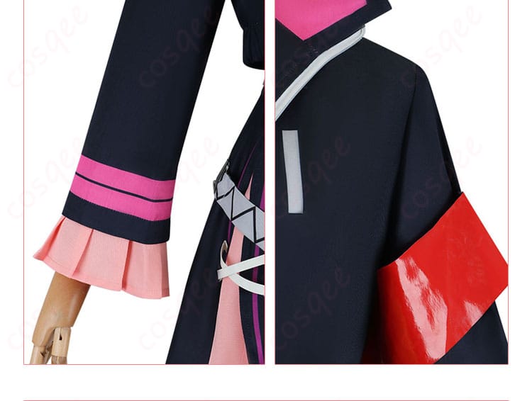 衣袖の装飾の細部。袖口のデザインが美しく表現されています。