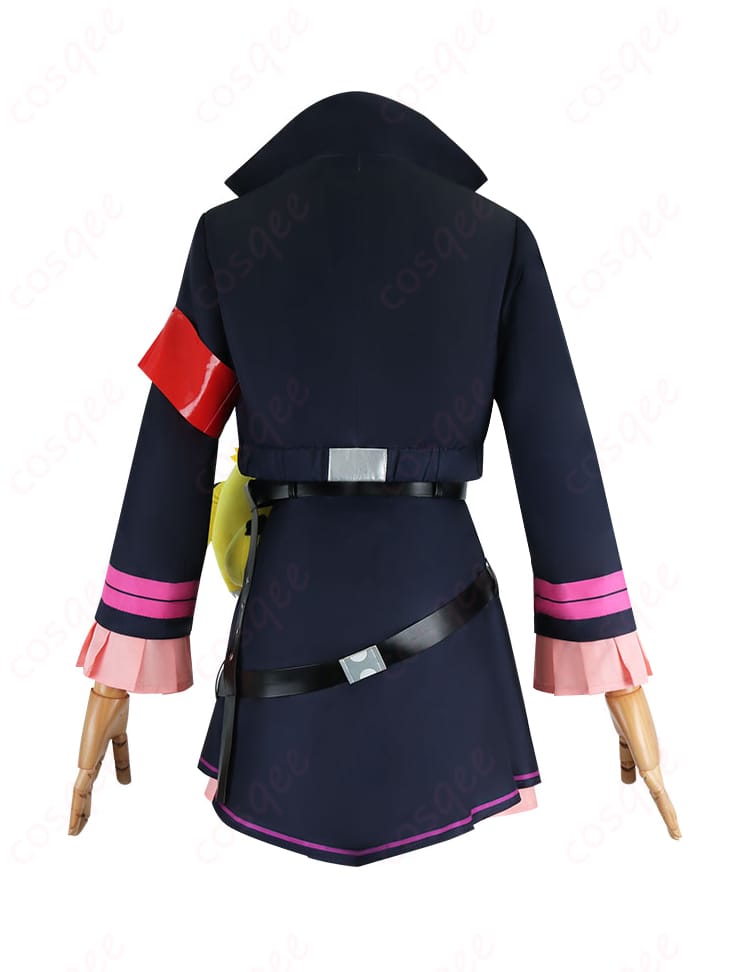 ゾーイ・レイン コスプレ衣装の背面。背面のディテールも細かく作り込まれています。