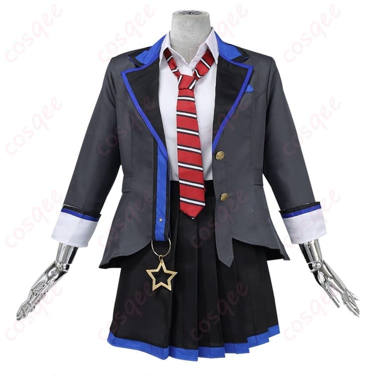 プロセカ 星乃一歌のユニット制服コスプレ 街撮りもステージも映える快適セット - 1枚目の画像