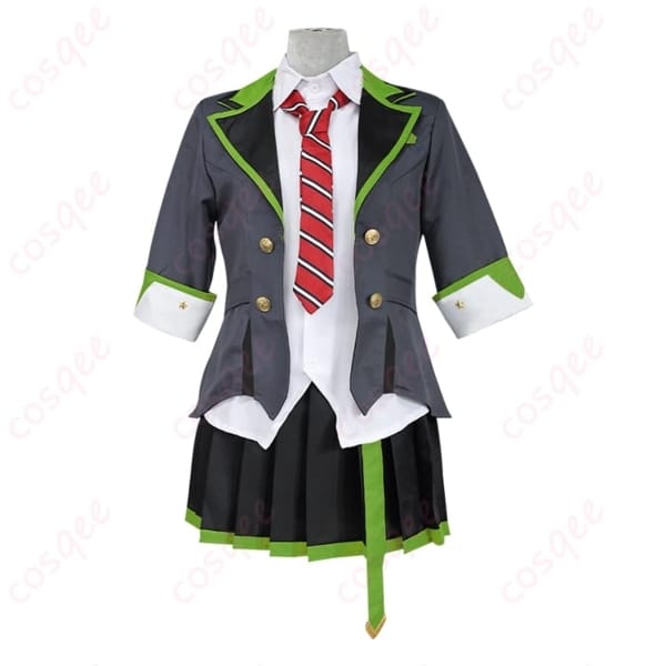 プロセカ 日野森志歩 Leo/need制服風コスプレ 衣装一式で写真映えしやすく動きやすい
