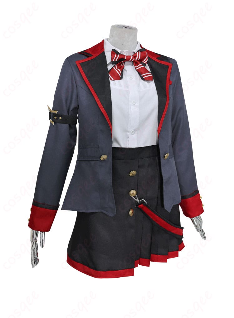 望月穂波 コスプレ衣装 ユニット衣装(プロセカ)左側面画像。ディテールがしっかりと再現され、全体のシルエットが美しい。