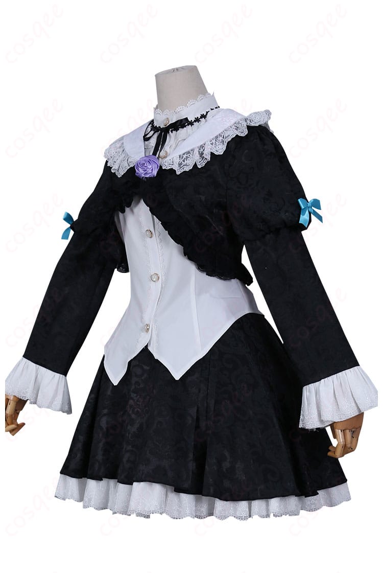 黒猫(五更瑠璃) ゴスロリコスプレ衣装 左侧图