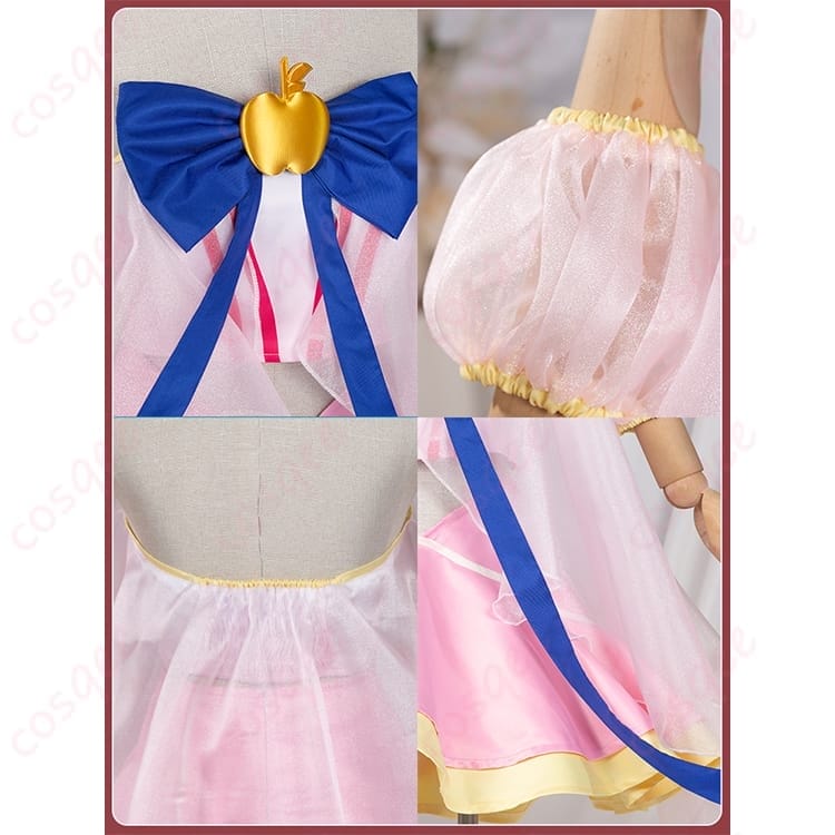 リルぷりっ 雪森りんご 変身後のプリンセスりんご風コスプレ衣装で上品かわいく - 4枚目の画像