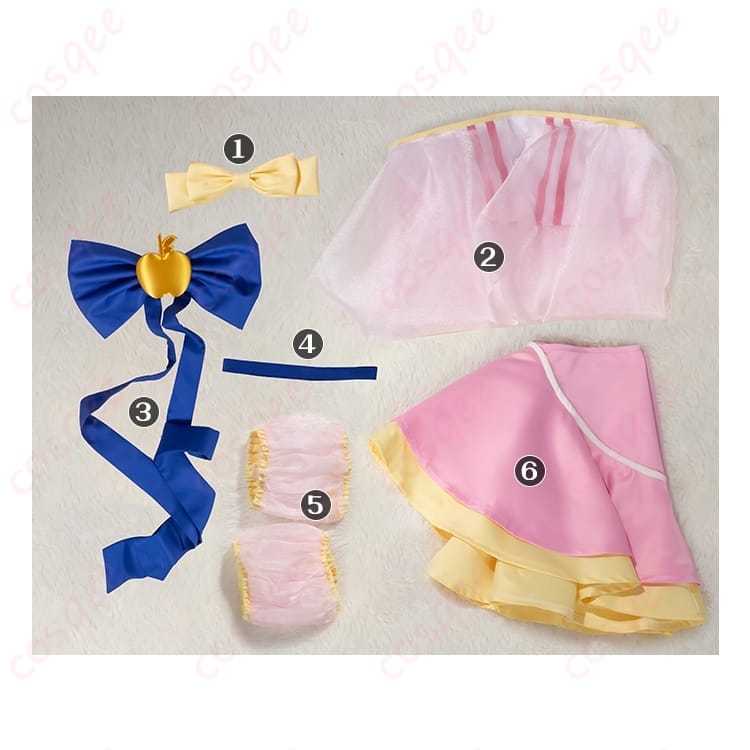 リルぷりっ 雪森りんご 変身後のプリンセスりんご風コスプレ衣装で上品かわいく - 5枚目の画像