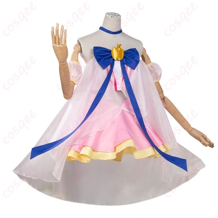 リルぷりっ 雪森りんご 変身後のプリンセスりんご風コスプレ衣装で上品かわいく - 2枚目の画像