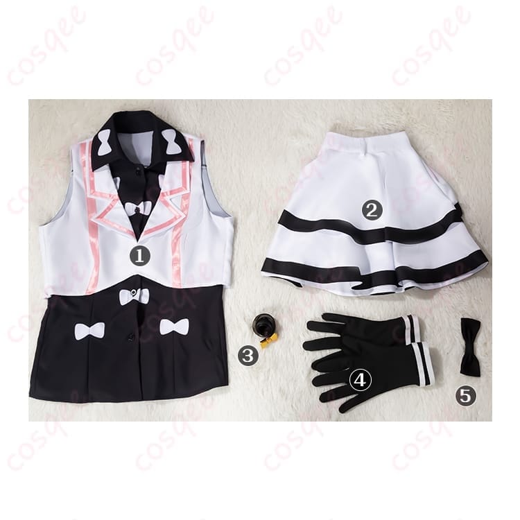 プリティーリズムAD 高峰みおんのユニット衣装で華やかに決めるコスプレ - 5枚目の画像