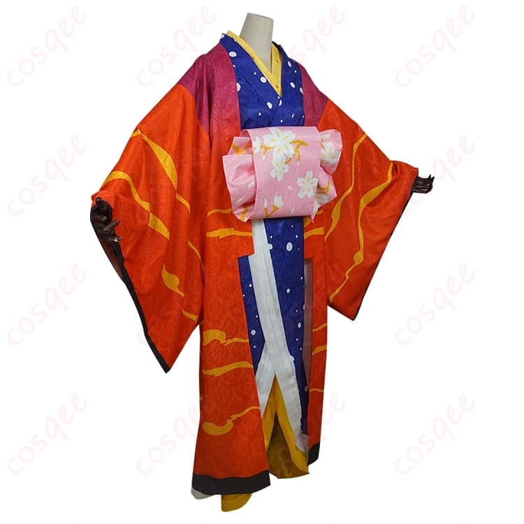 鬼滅の刃 遊郭編 鯉夏の花魁コスプレ衣装 艶やか映えと着やすさを両立 - 2枚目の画像