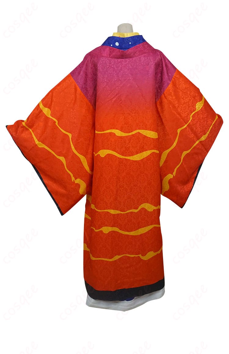 鯉夏花魁 コスプレ衣装の背面画像。背中のディテールやデザインがしっかりと確認できる一枚。