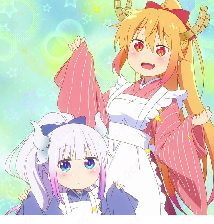 小林さんちのメイドラゴン カンナカムイのコスプレ衣装のキャラクター画像。アニメの魅力を再現した可愛らしいカンナの姿をお楽しみください。