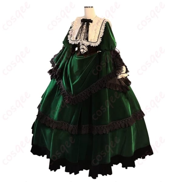 ローゼンメイデン 翠星石のクラシカル深緑ドレスで写真映えを狙えるコスプレ衣装