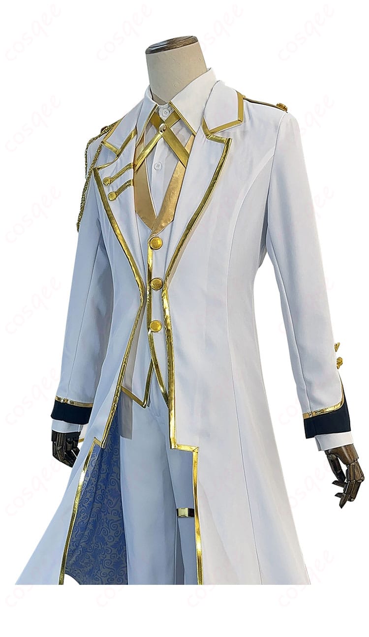 ブルーロック 凪誠士郎 コスプレ衣装の側面画像。衣装のディテールとシルエットが見やすくなっています。