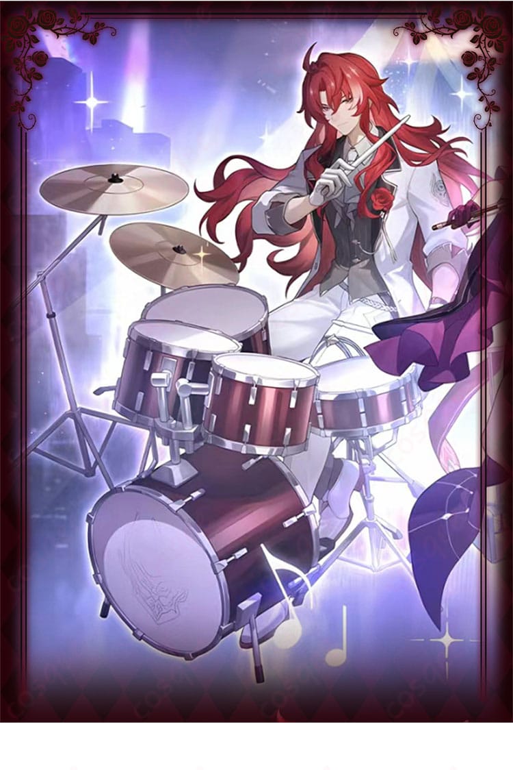 『崩壊:スターレイル』アルジェンティのキャラクターイメージ。