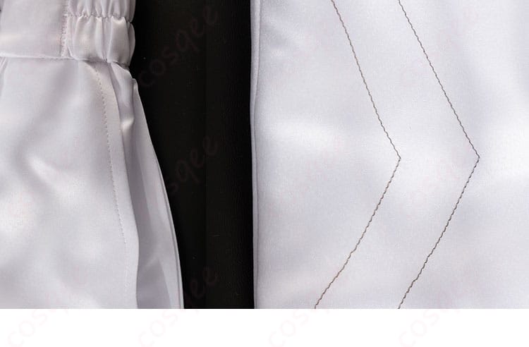 アルジェンティコスプレ衣装のズボンのウエスト部分のディテール。