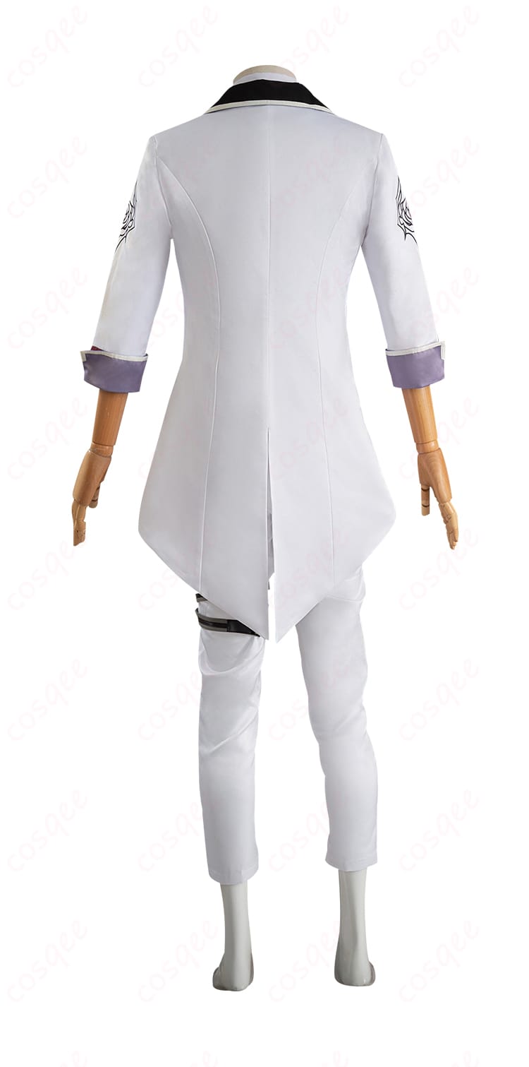 アルジェンティコスプレ衣装の背面のディテール。