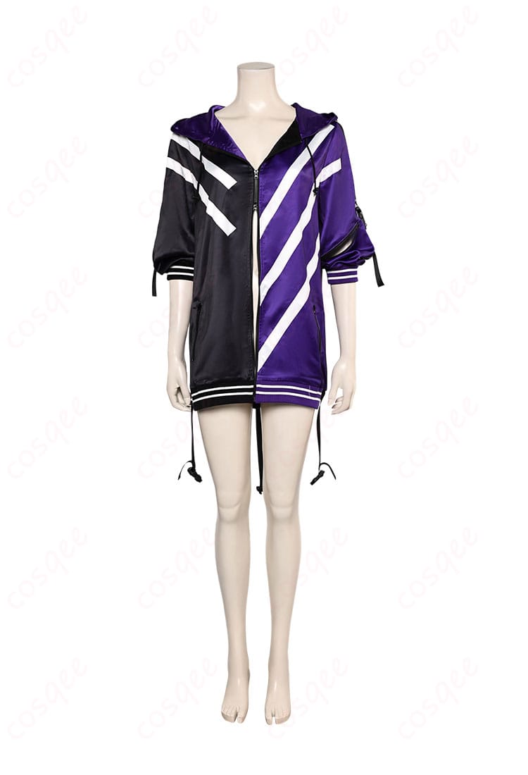 鉄拳8 麗奈 コスプレ衣装 コート 正面|リアルなデザインと高い再現度